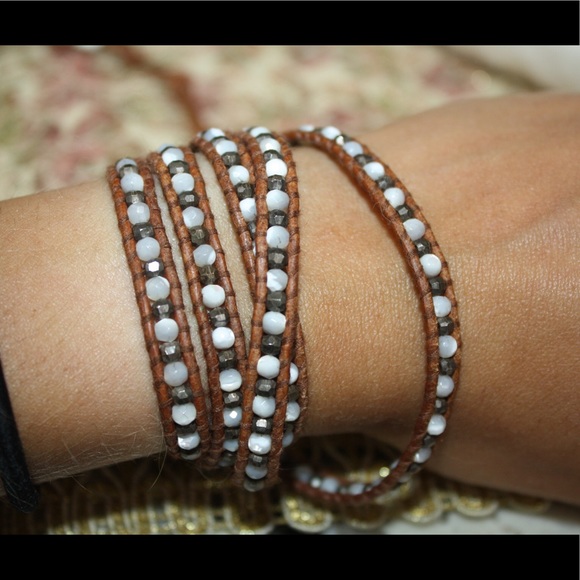LOWEST PRICE Chan luu beaded wrap on leather - Picture 3 of 3